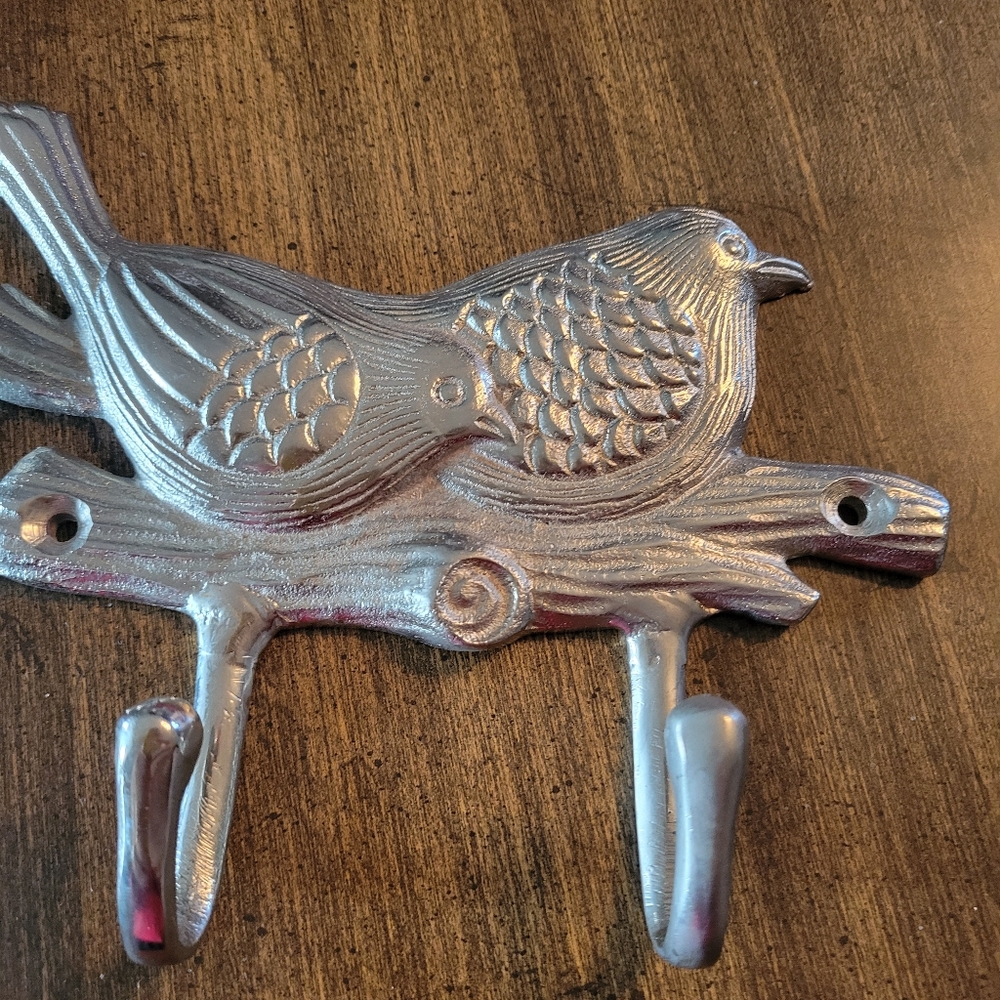 Aluminum Bird Wall Hook